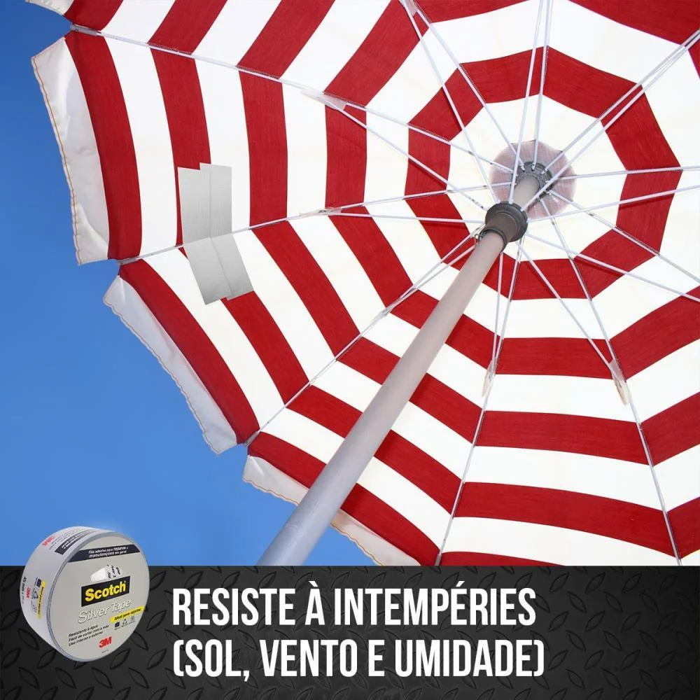 FITA DE ALTA RESISTENCIA SILVER TAPE SCOTCH3939 45MMX5M 3M (UNIDADE) - imagem 6