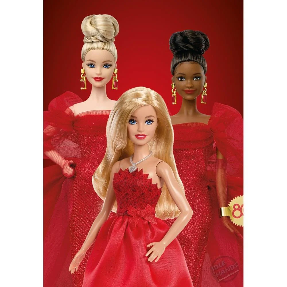 BARBIE COLLECTOR RUBY RED 80TH MATTEL MATTEL (UNIDADE) - imagem 8