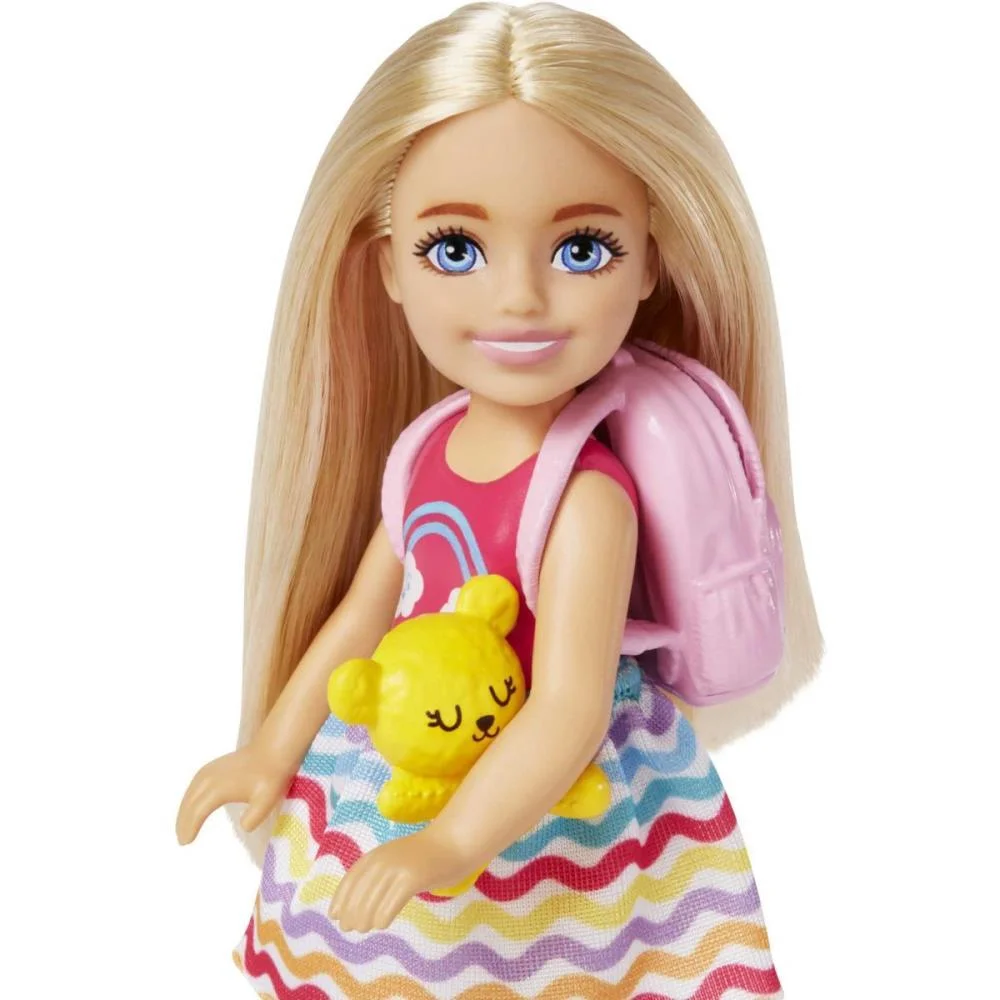 BARBIE FAMILY CHELSEA PRONTA PARA VIAJAR MATTEL (UNIDADE) - imagem 5