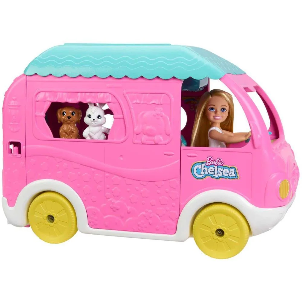 BARBIE FAMILY CHELSEA TRAILER DE CAMPING MATTEL (UNIDADE) - imagem 5