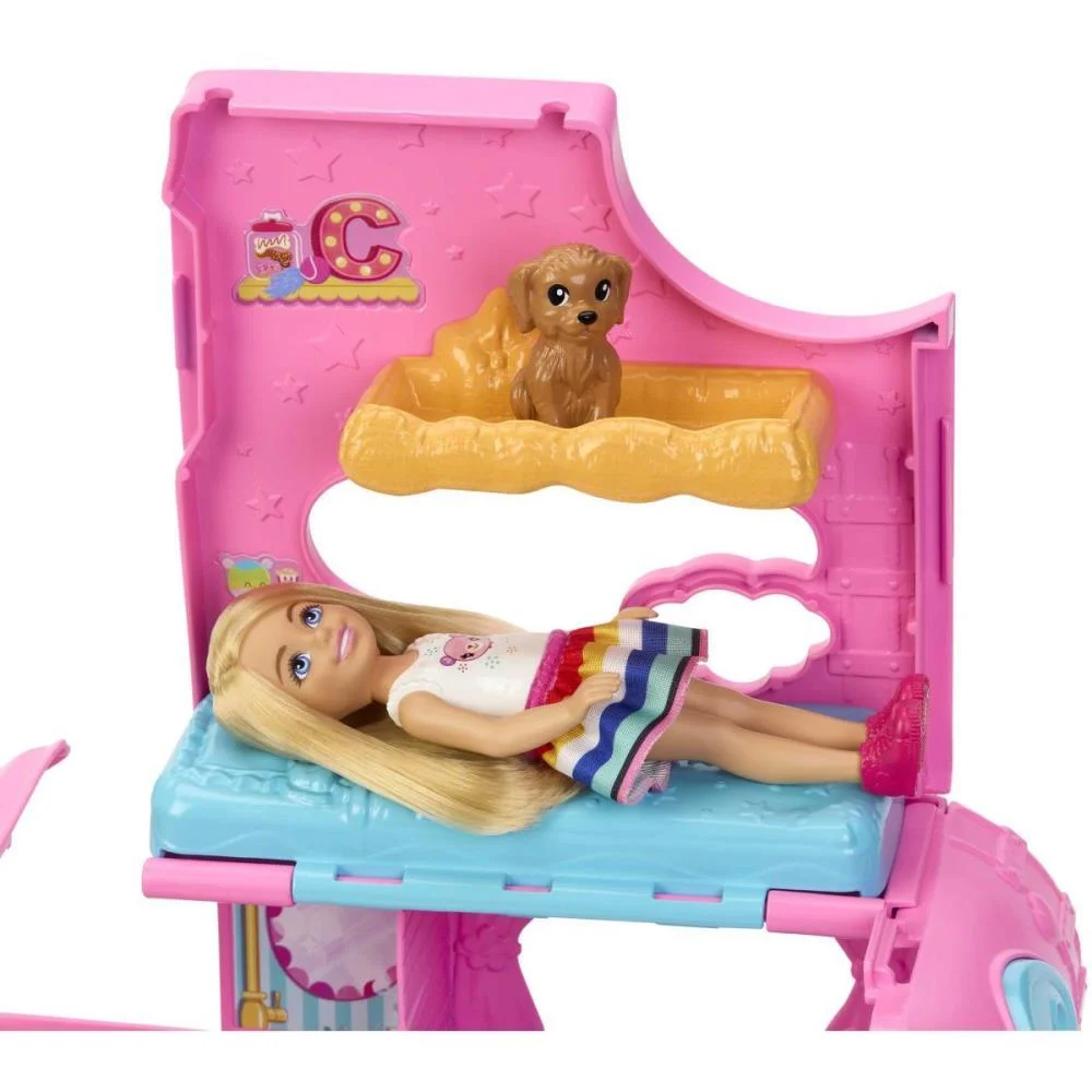 BARBIE FAMILY CHELSEA TRAILER DE CAMPING MATTEL (UNIDADE) - imagem 8