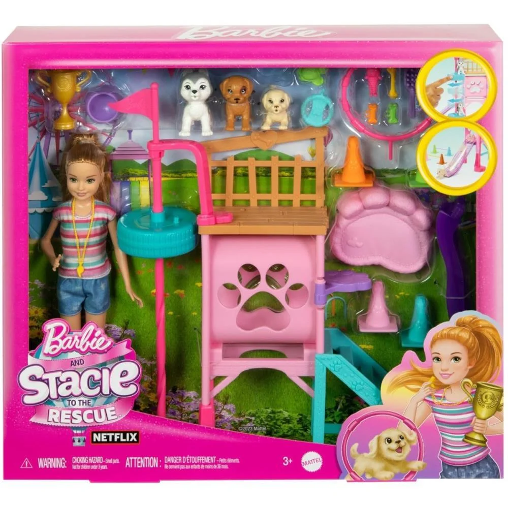 BARBIE ENTRETENIMENTO STACIE CONJ TREINADORA DE CACH MATTEL (UNIDADE) - imagem 8