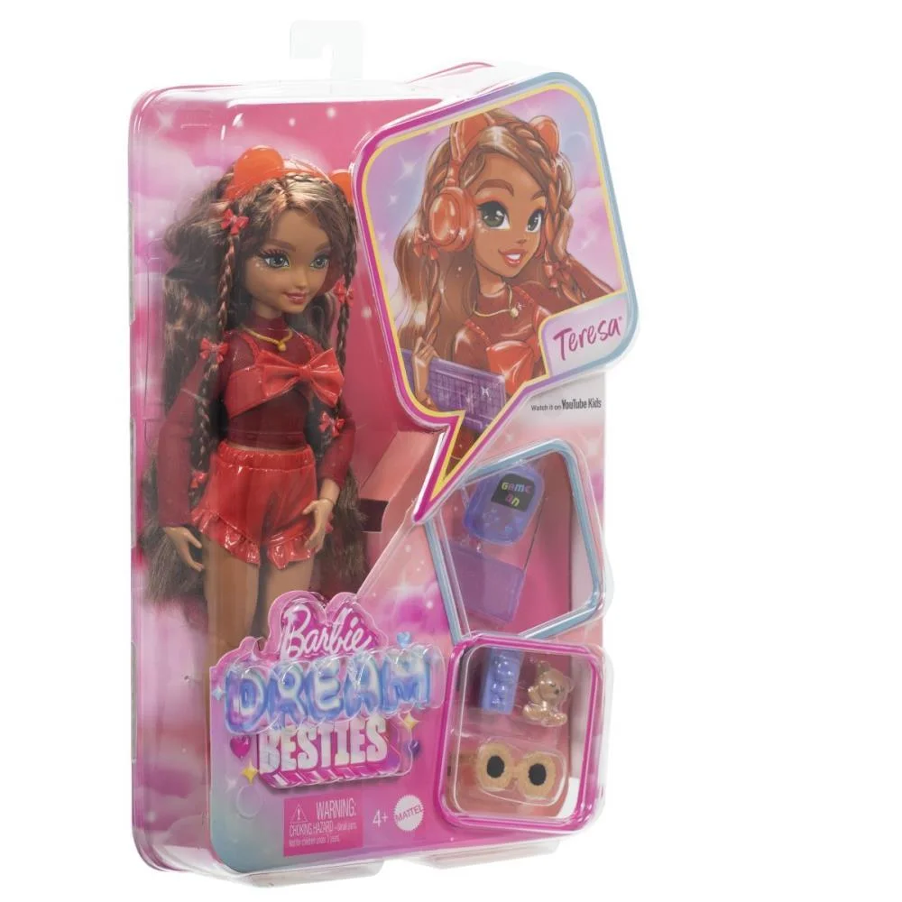 BARBIE DREAM BESTIES TERESA C/ACESSÓRIOS MATTEL (UNIDADE) - imagem 8