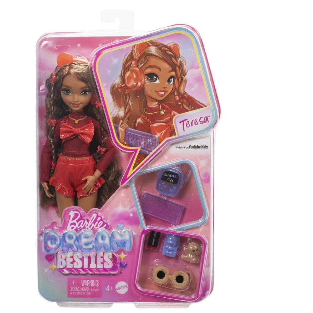 BARBIE DREAM BESTIES TERESA C/ACESSÓRIOS MATTEL (UNIDADE) - imagem 9