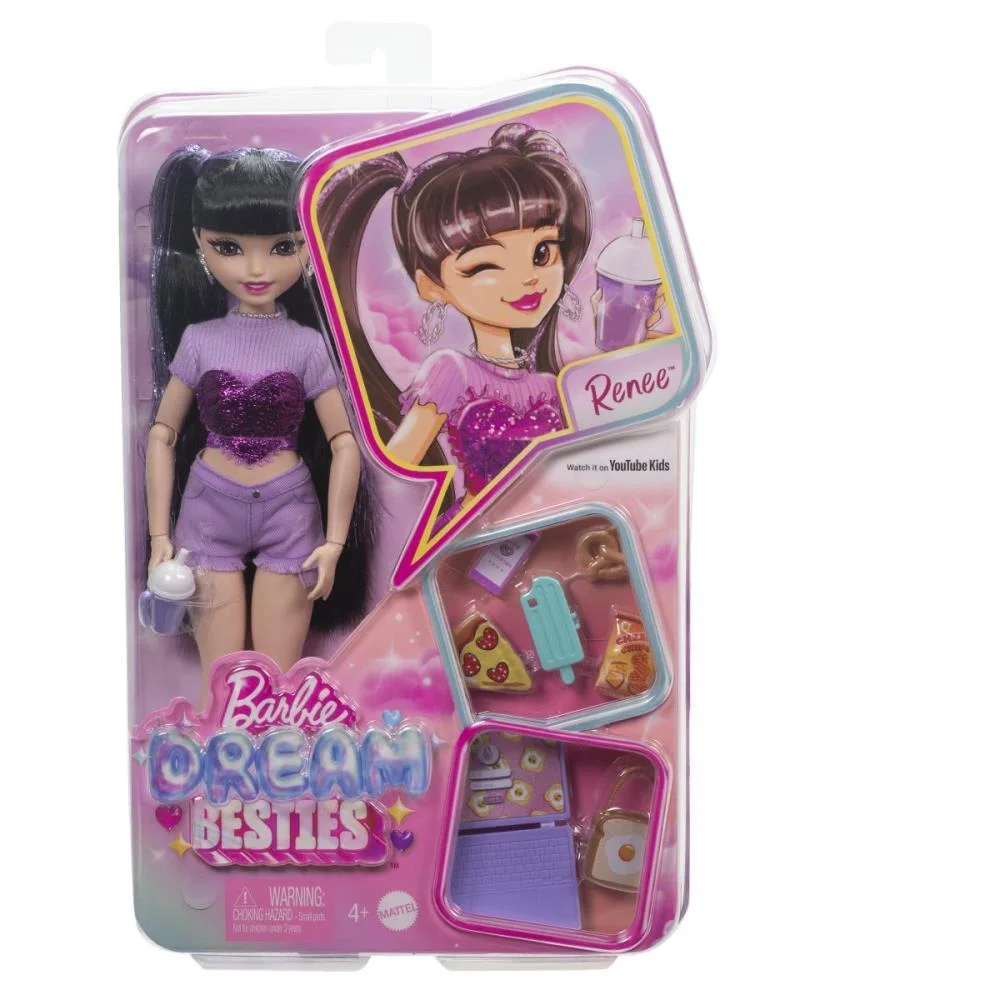 BARBIE DREAM BESTIES RENEE C/ACESSÓRIOS MATTEL (UNIDADE) - imagem 9