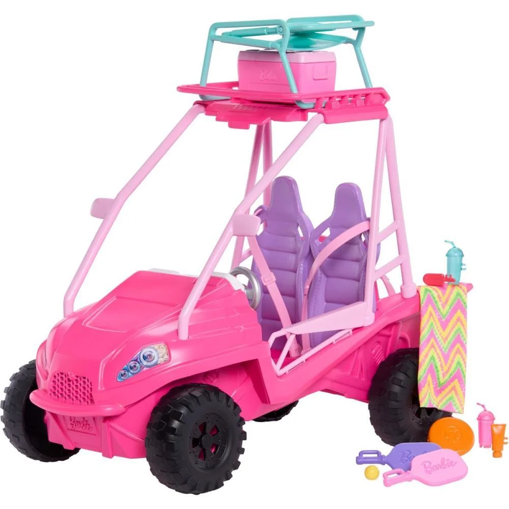BARBIE FAMILY BUGGY DE PRAIA ROSA MATTEL (UNIDADE) - imagem 2