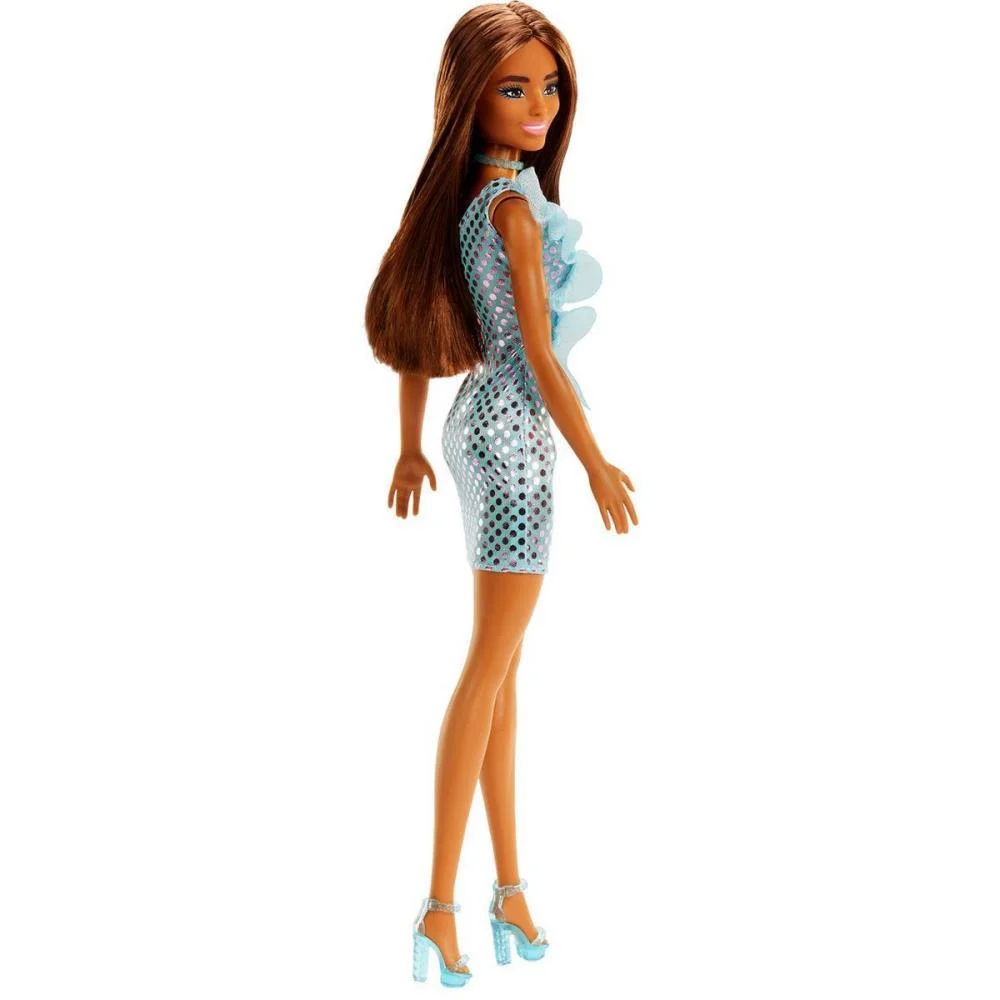 BARBIE FASHION BARBIE VESTIDO GLITTER (S) MATTEL (UNIDADE) - imagem 7