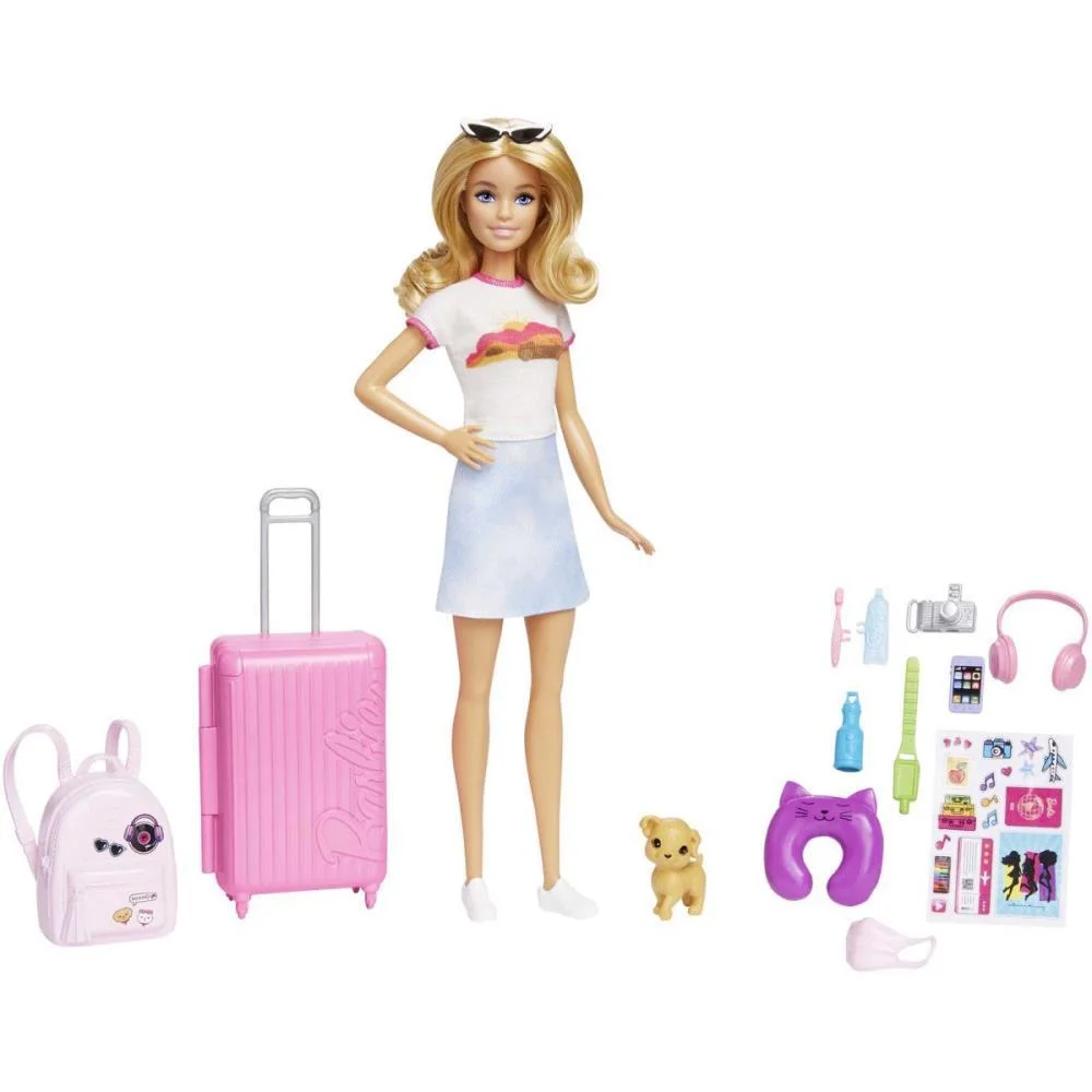 BARBIE FAMILY MALIBU PRONTA PARA VIAJAR MATTEL (UNIDADE) - imagem 3