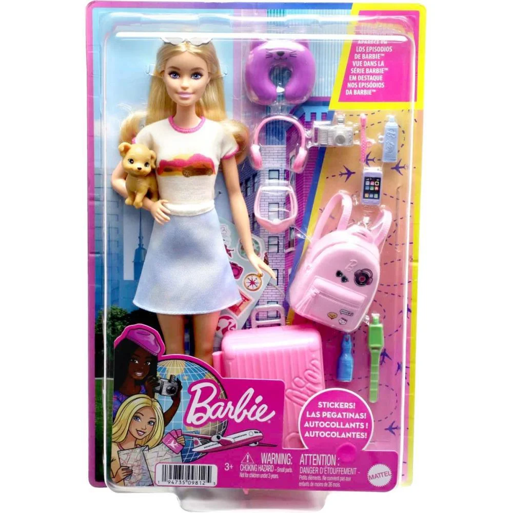 BARBIE FAMILY MALIBU PRONTA PARA VIAJAR MATTEL (UNIDADE) - imagem 7