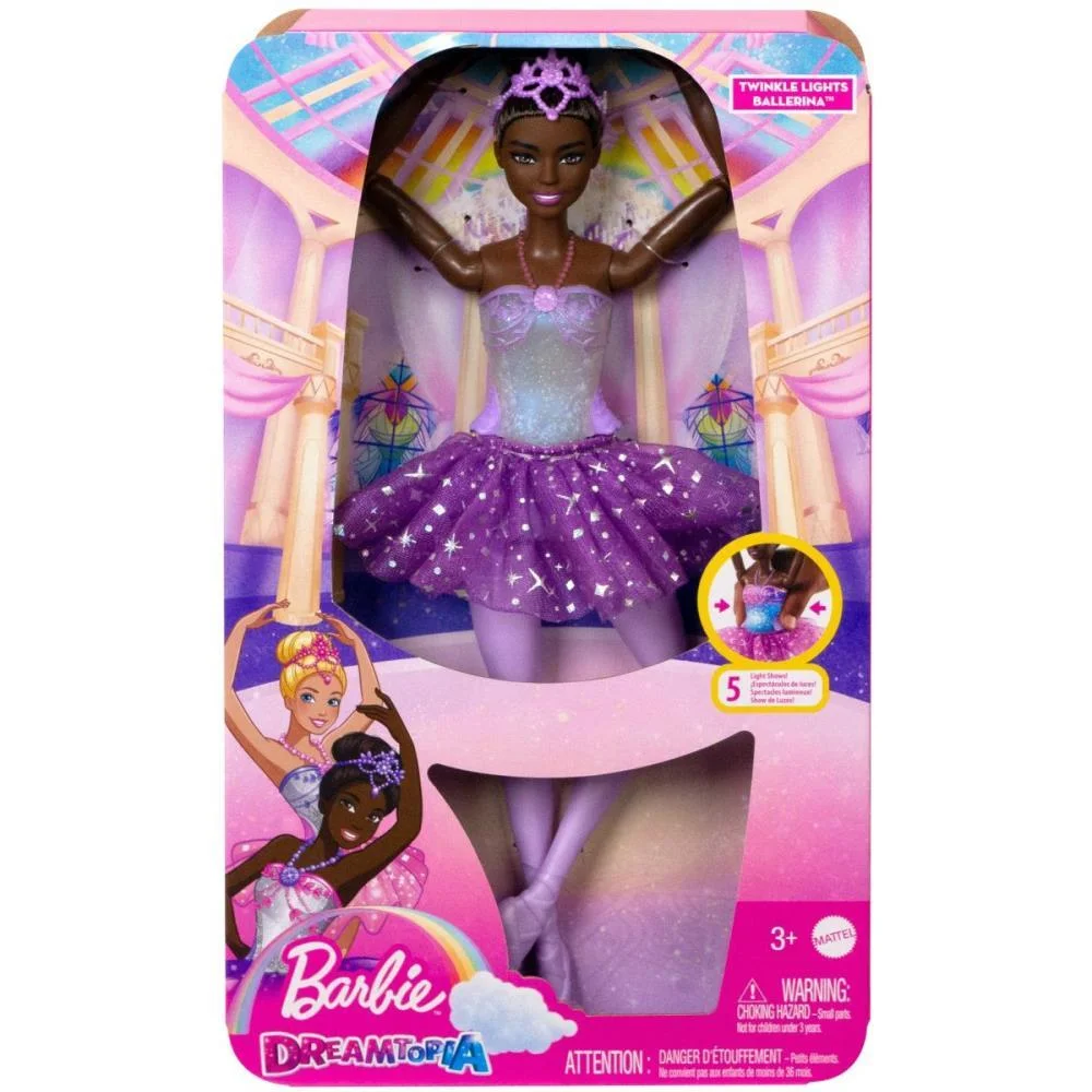 BARBIE FANTASY BAILARINA LUZES BRILHANTES RX MATTEL (UNIDADE) - imagem 8