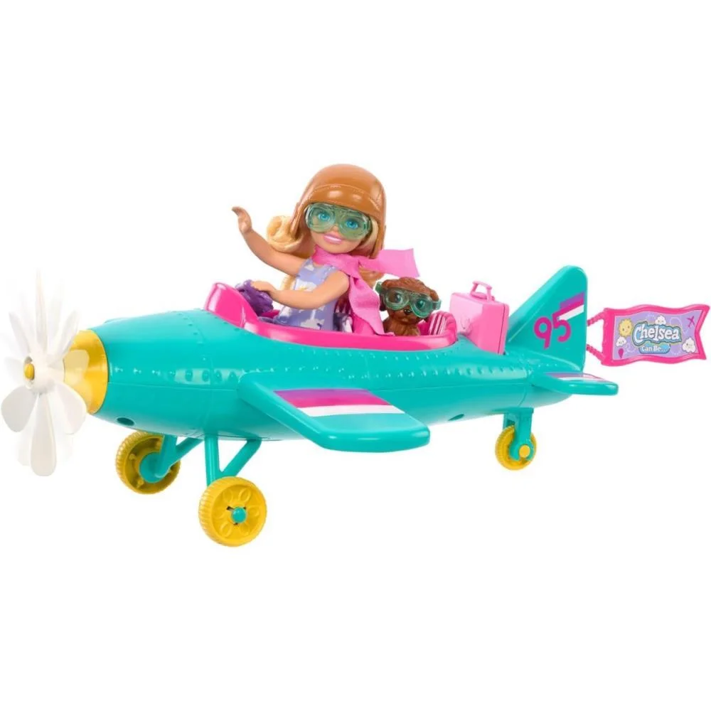 BARBIE FAMILY CHELSEA CJ. PILOTO DE AVIAO MATTEL (UNIDADE) - imagem 2