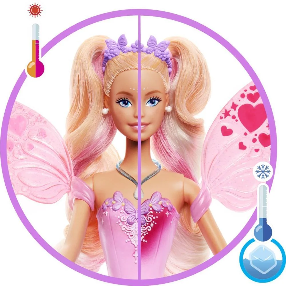 BARBIE FANTASY FADA MAGICA MUDANÇA DE COR MATTEL (UNIDADE) - imagem 3