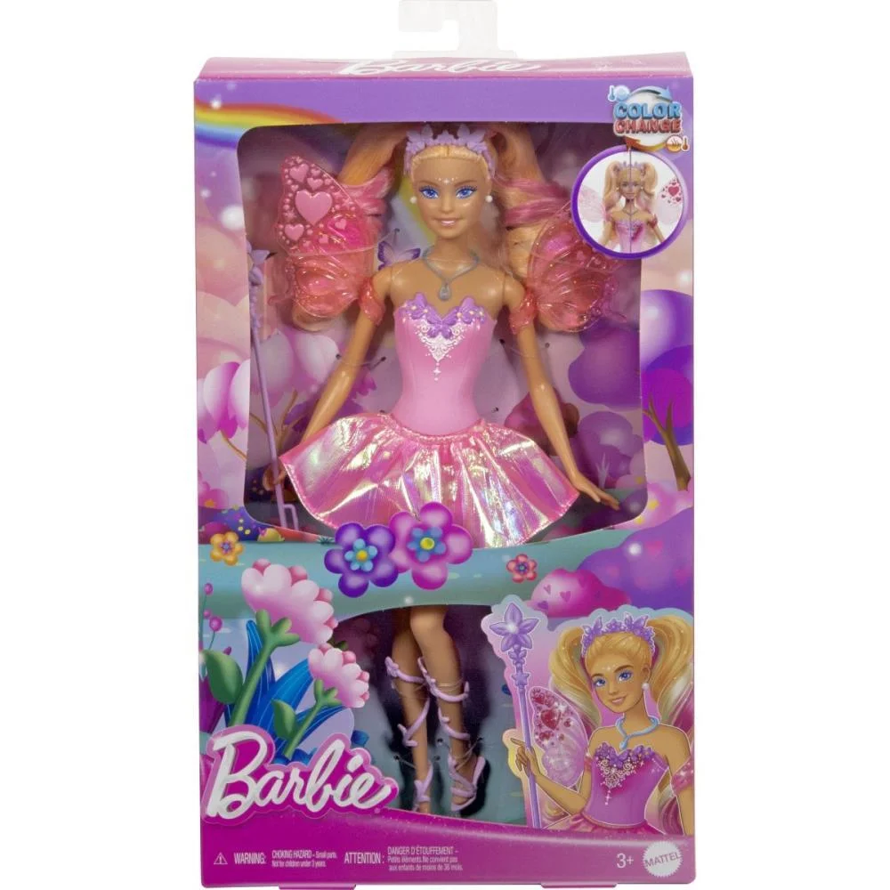 BARBIE FANTASY FADA MAGICA MUDANÇA DE COR MATTEL (UNIDADE) - imagem 4