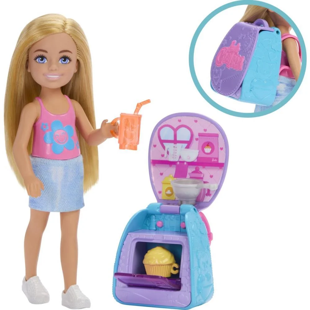 BARBIE FAMILY CHELSEA MOCHILA SURPRESA MATTEL (UNIDADE) - imagem 5