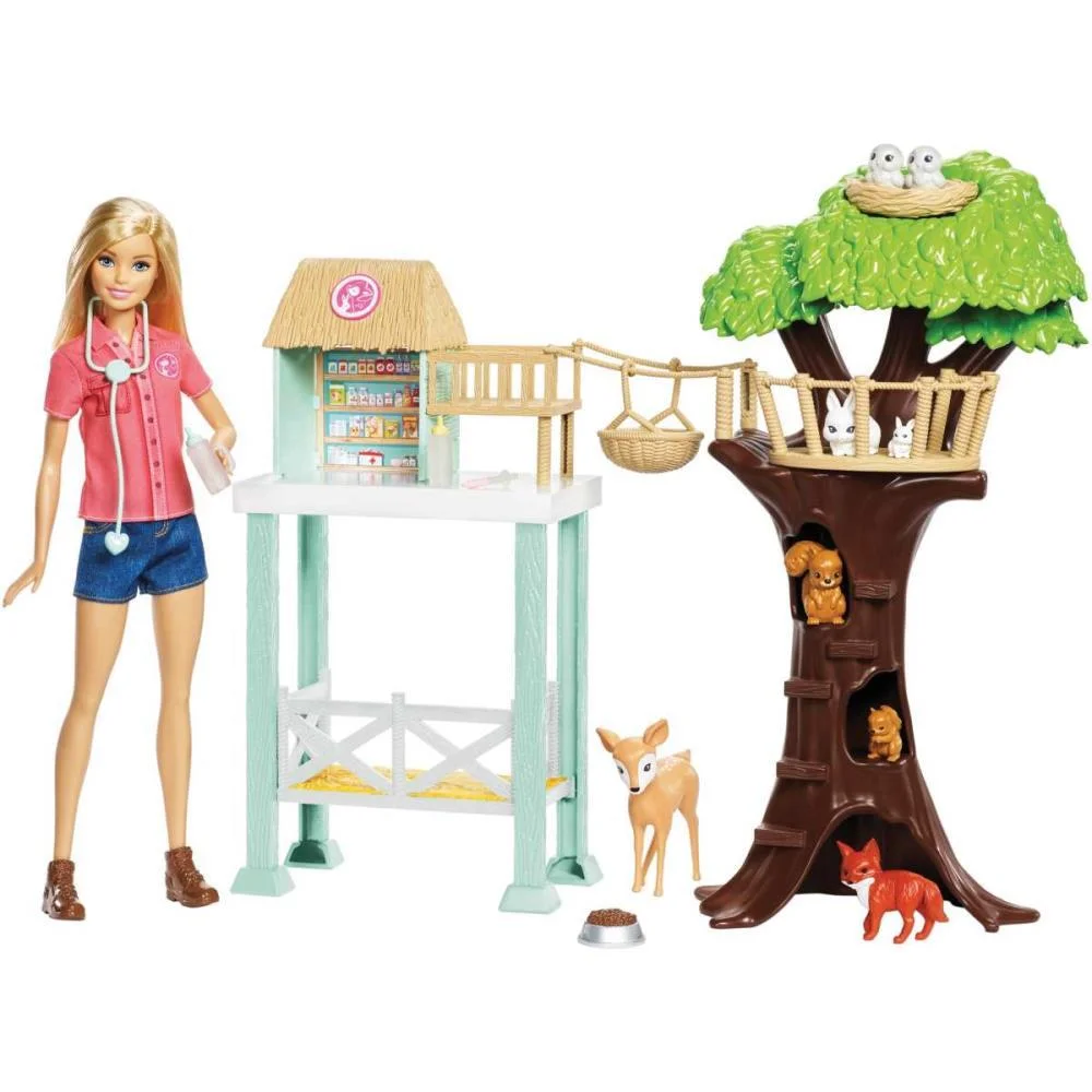 BARBIE PROFISSOES PLAYSET RESGATE DE ANIMAIS MATTEL (UNIDADE) - imagem 2