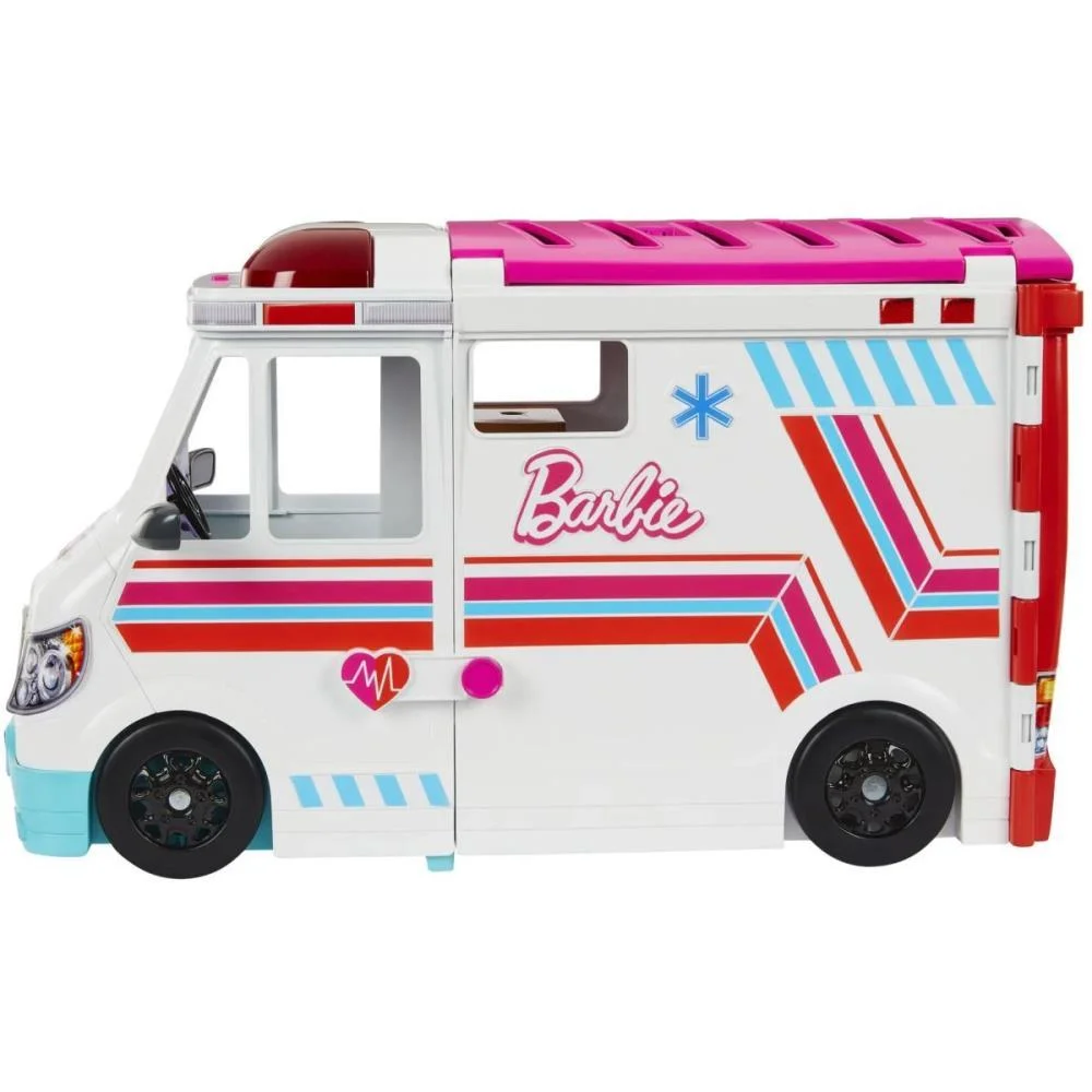 BARBIE PROFISSOES AMBULÂNCIA DE CUIDADOS MÉDICOS MATTEL (UNIDADE) - imagem 5