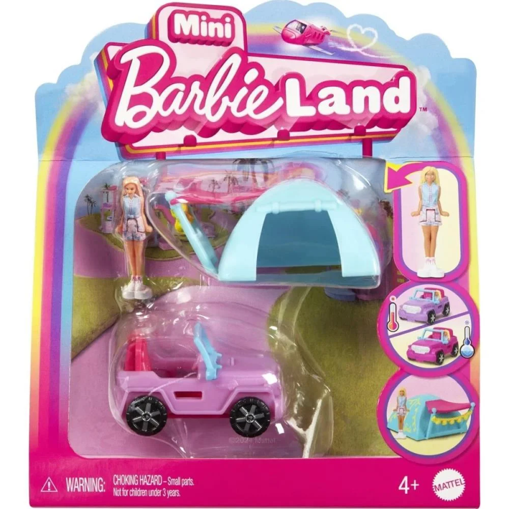 BARBIE MINI BARBIELAND MINI VEÍCULO SURPRESA (S) MATTEL (UNIDADE) - imagem 17