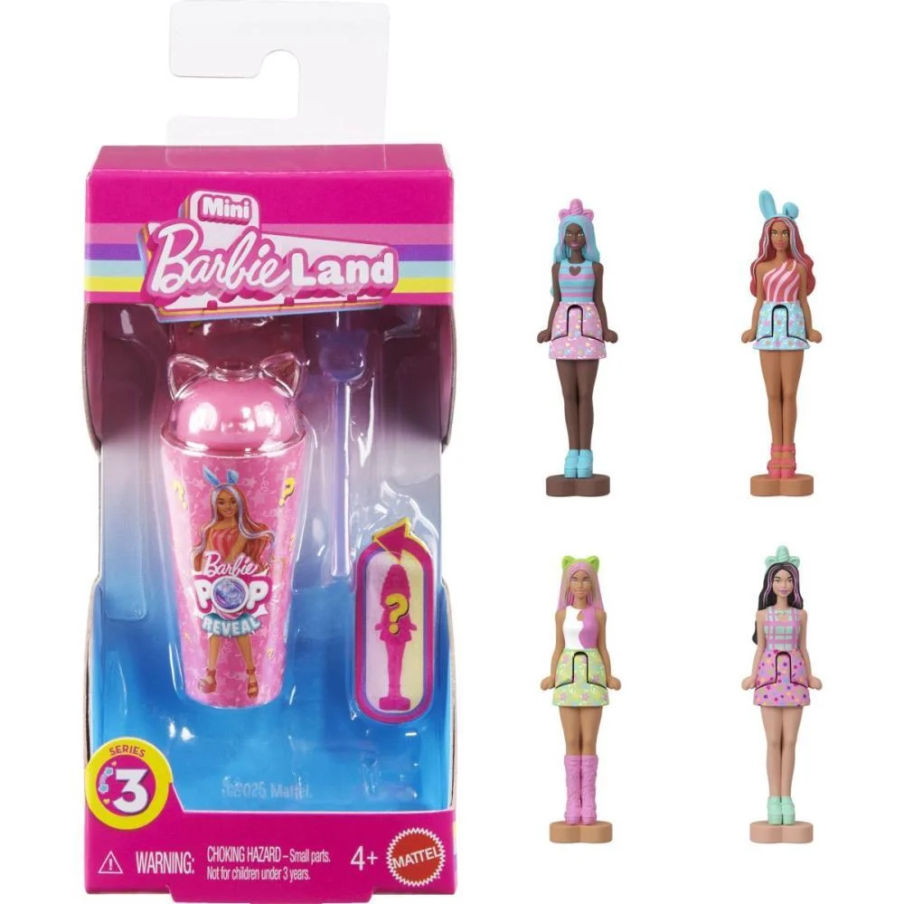 BARBIE MINI BARBIELAND COLOR REVEAL SERIE 2 (S) MATTEL (UNIDADE) - imagem 8