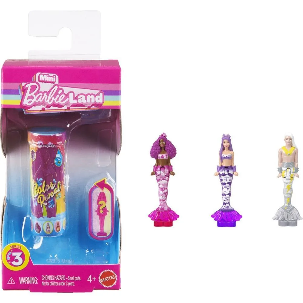 BARBIE MINI BARBIELAND COLOR REVEAL SERIE 2 (S) MATTEL (UNIDADE) - imagem 9