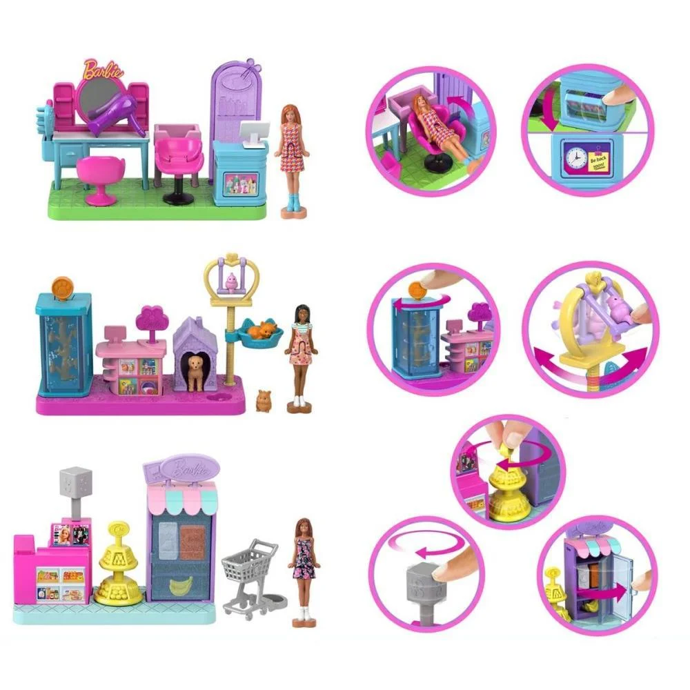 BARBIE MINI BARBIELAND CJ COLECAO MINI MUNDOS MATTEL (UNIDADE) - imagem 11