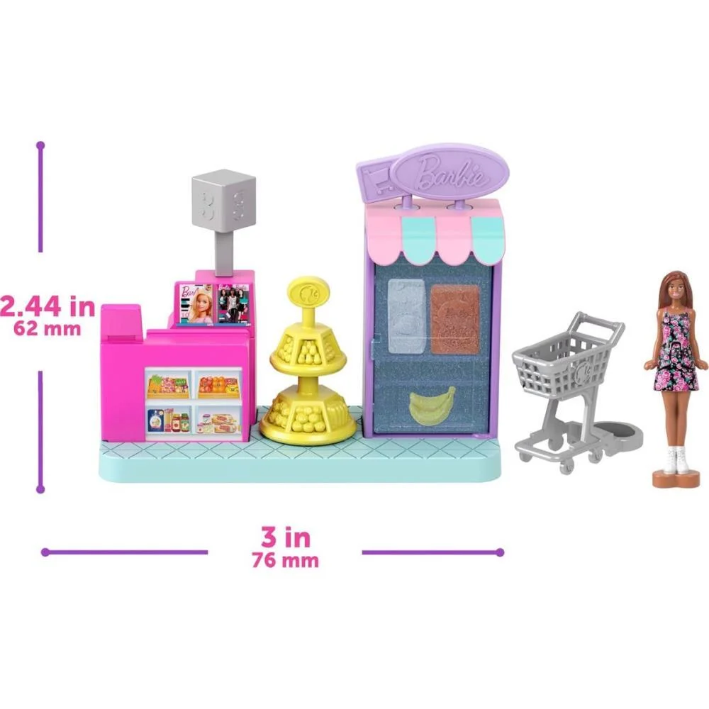 BARBIE MINI BARBIELAND CJ COLECAO MINI MUNDOS MATTEL (UNIDADE) - imagem 6