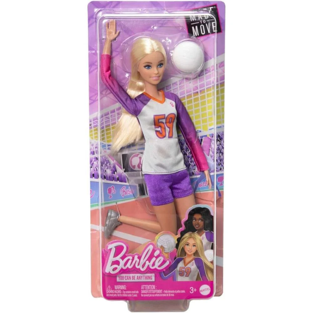 BARBIE PROFISSOES MALIBU JOGADORA DE VOLEI MATTEL (UNIDADE) - imagem 3