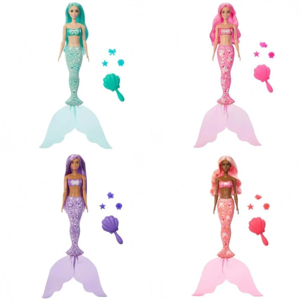 BARBIE REVEAL COLOR- SERIE SEREIA SURPRESA MATTEL (CX.C/06) - imagem 3