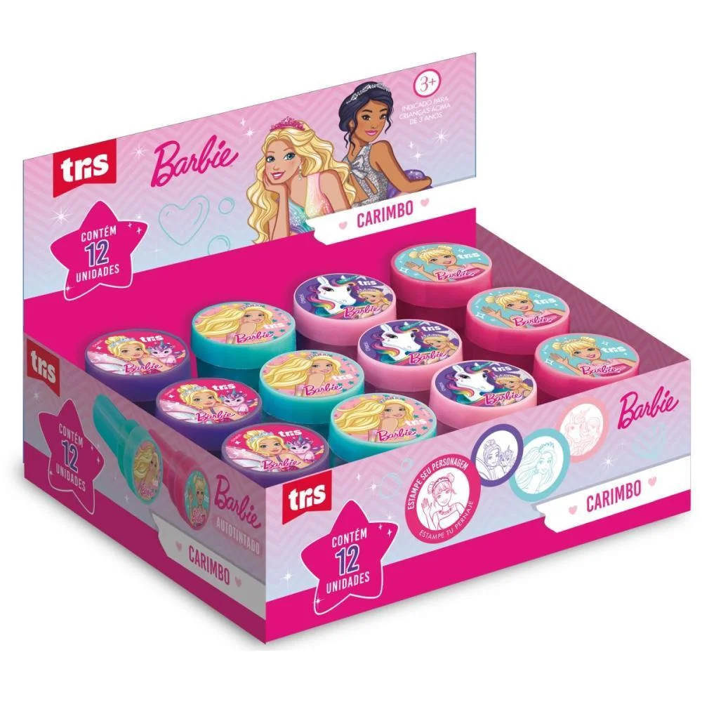 CARIMBO PEDAGOGICO BARBIE 4 MODELOS SUMMIT (DP.C/12) - imagem 2