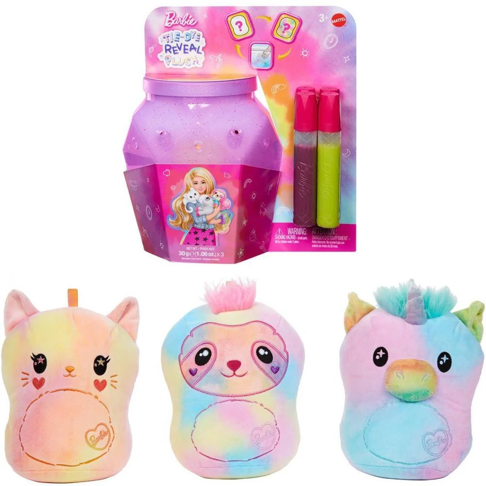 PELUCIA BARBIE TIE DYE SURPRESA 17CM(S MATTEL (UNIDADE) - imagem 12