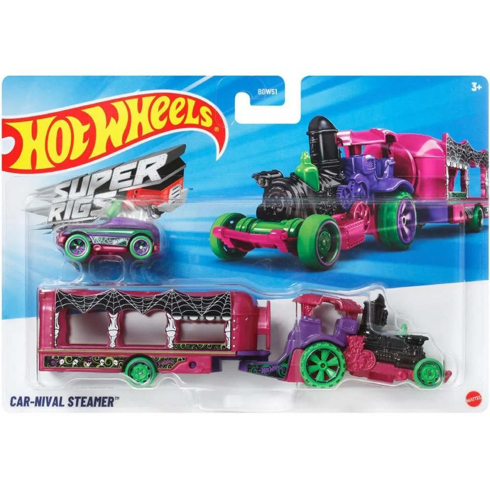 HOT WHEELS DIE-CAST CAMINHÃO TRANSPORTE 1:64 (S) MATTEL (UNIDADE) - imagem 7