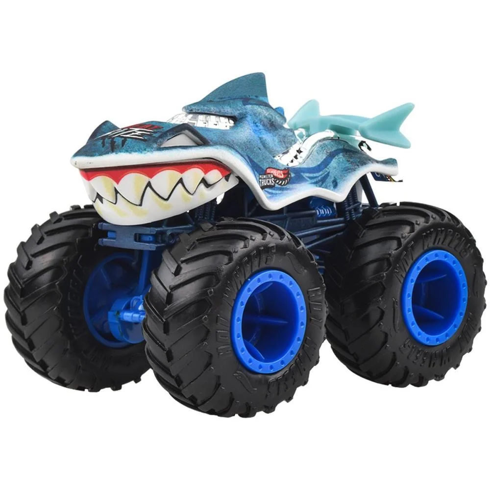 HOT WHEELS MONSTER TRUCKS VEÍCULO ESCALA 1:64 2-PACK (S) MATTEL (BL.C/02) - imagem 3