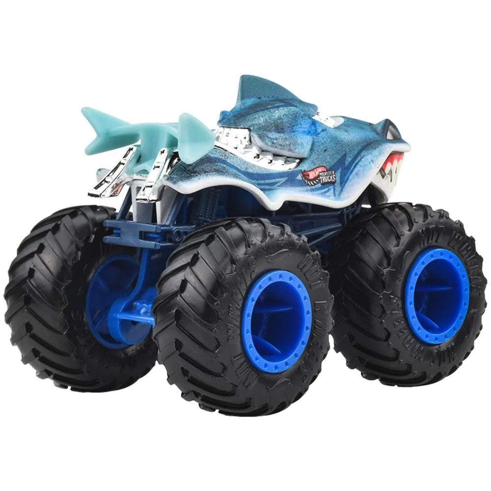 HOT WHEELS MONSTER TRUCKS VEÍCULO ESCALA 1:64 2-PACK (S) MATTEL (BL.C/02) - imagem 4