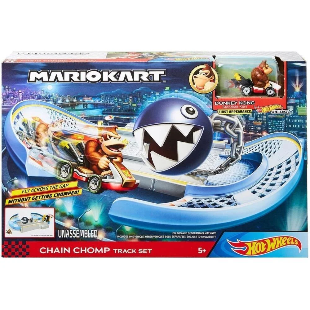 HOT WHEELS MARIO KART MARIO KART PISTA NÊMESIS (S) MATTEL (UNIDADE) - imagem 12