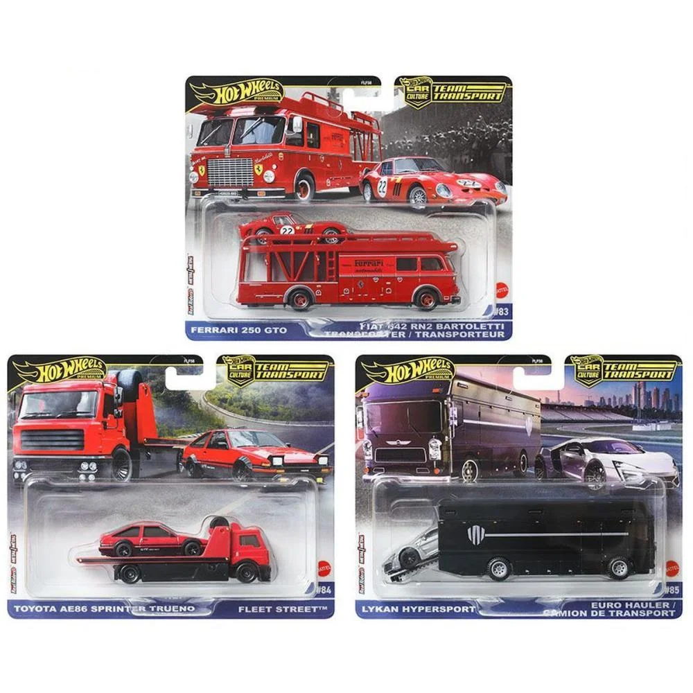 HOT WHEELS COLECIONAVEL TEAM TRANSPORT (S) MATTEL (UNIDADE) - imagem 35