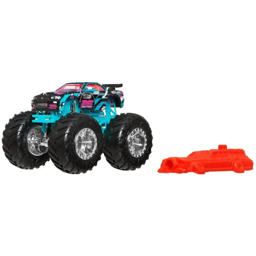 HOT WHEELS MONSTER TRUCKS VEICULO ESCALA 1:64 (S) MATTEL (CX.C/08) - imagem 4