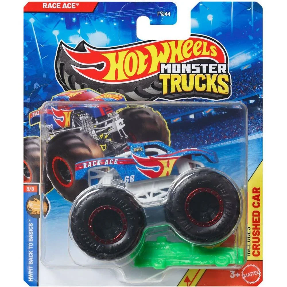 HOT WHEELS MONSTER TRUCKS VEICULO ESCALA 1:64 (S) MATTEL (CX.C/08) - imagem 7