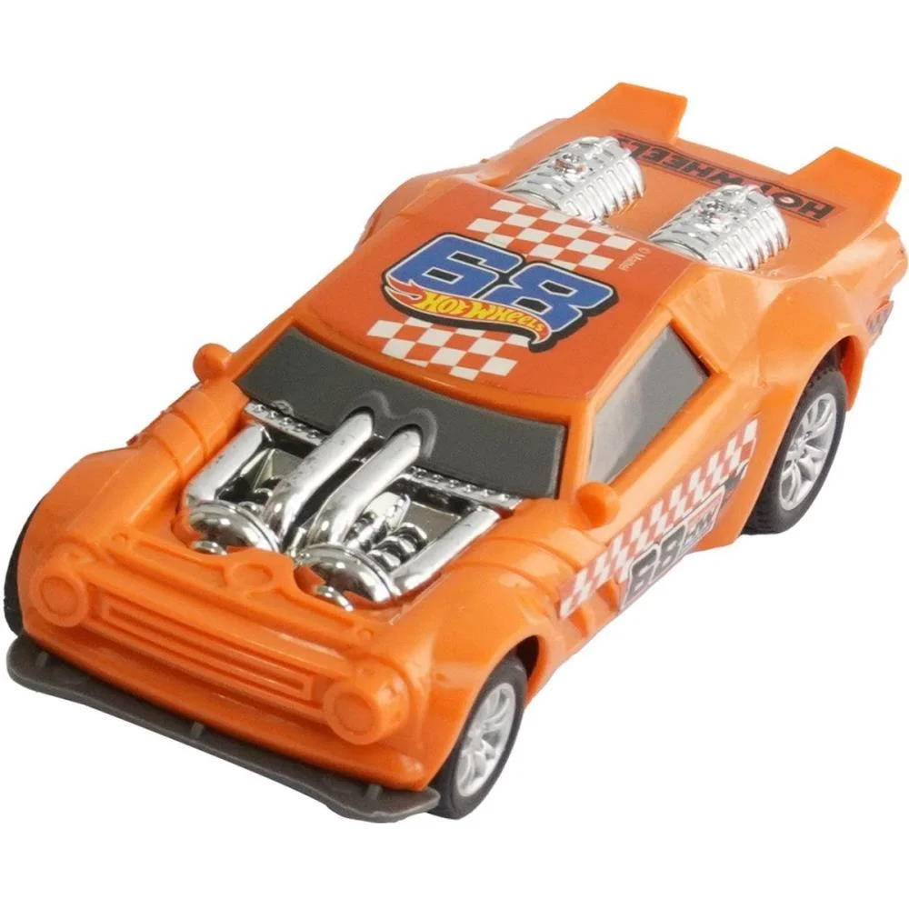CARRINHO A FRICCAO HOT WHEELS FAST RACER LUZ/SOM MULTIKIDS (UNIDADE) - imagem 4