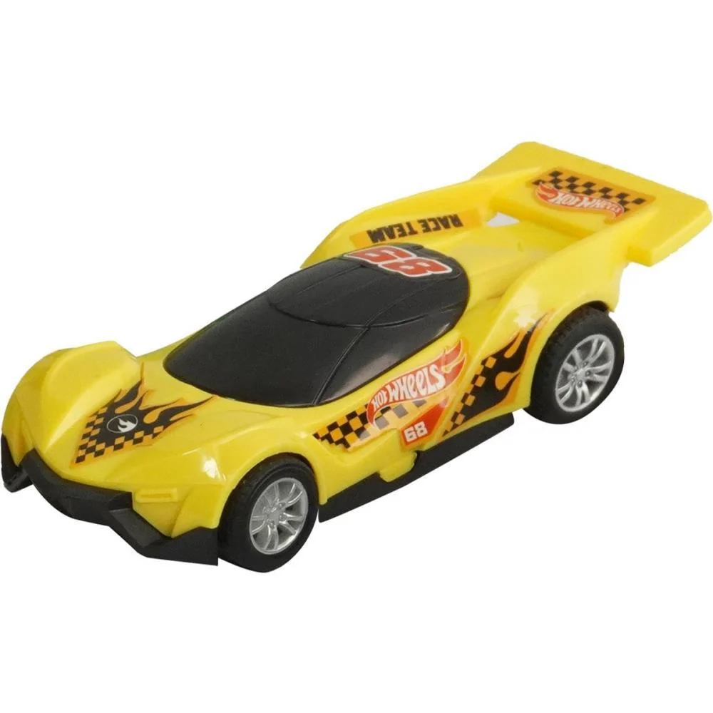 CARRINHO A FRICCAO HOT WHEELS FAST RACER LUZ/SOM MULTIKIDS (UNIDADE) - imagem 5