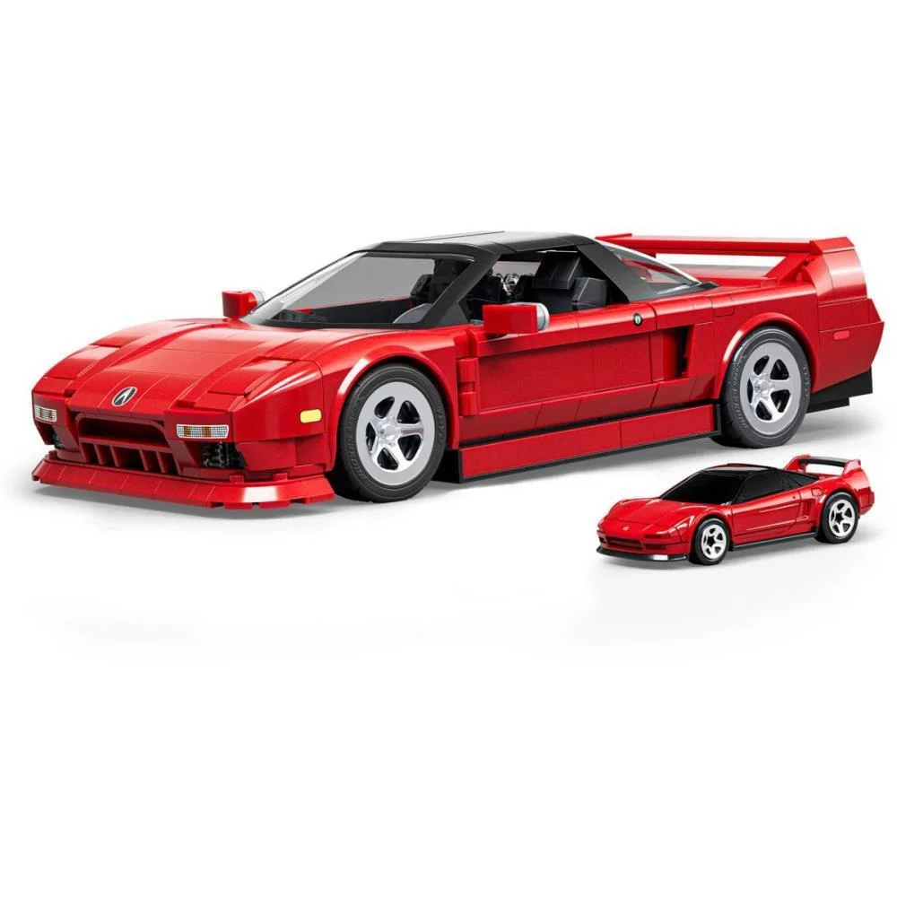 HOT WHEELS BRICK SHOP ELITE ACURA NSX 90 1:16 876PCS MATTEL (UNIDADE) - imagem 4