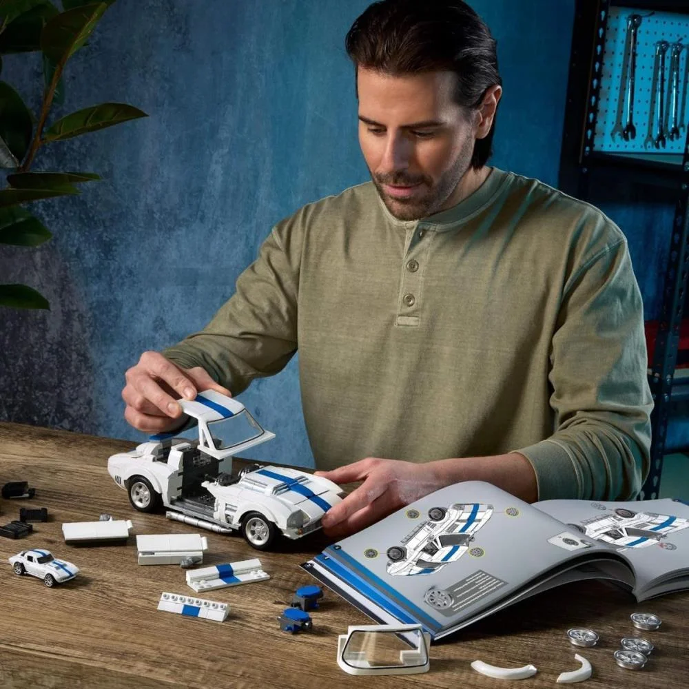 HOT WHEELS BRICK SHOP ELITE CORVETTE GRAND 1:16 918P MATTEL (UNIDADE) - imagem 17