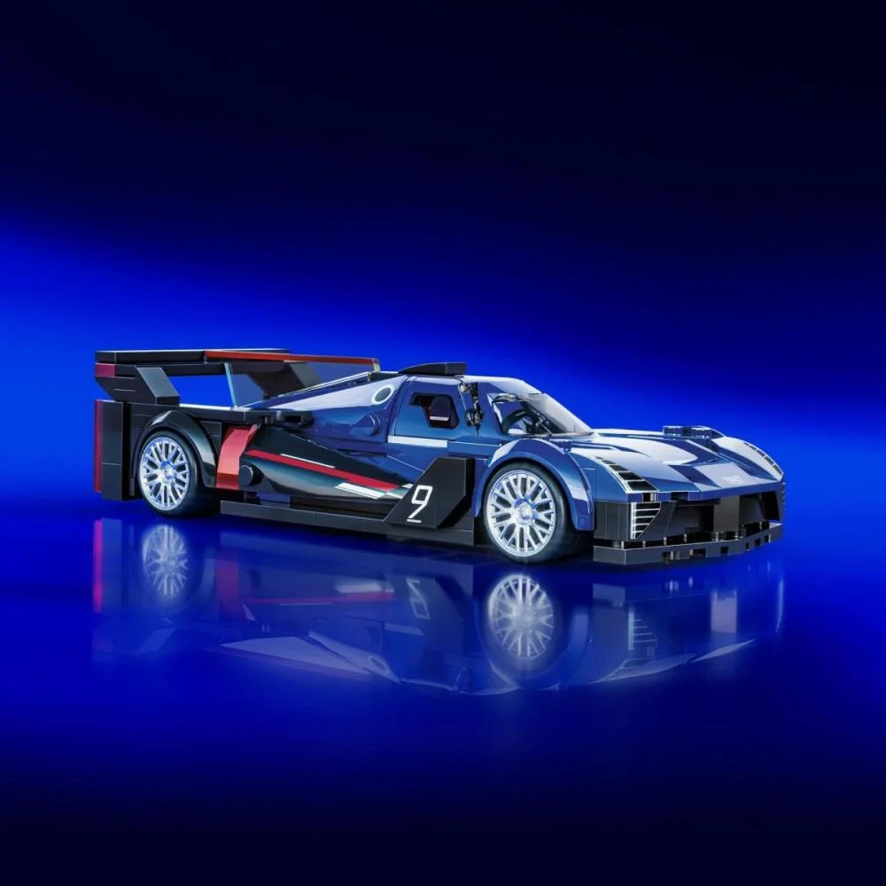 HOT WHEELS BRICK SHOP CADILLAC PROJECT GTP 1:32 236P MATTEL (UNIDADE) - imagem 10