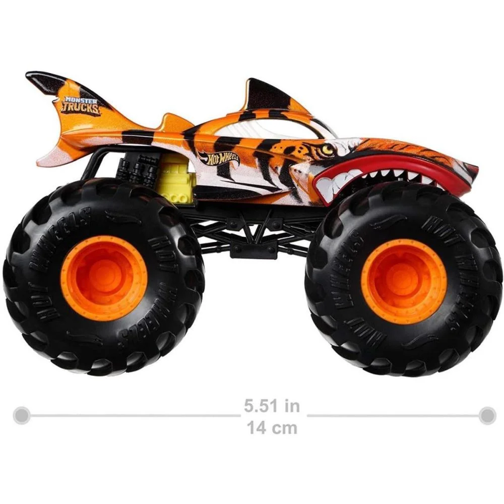 HOT WHEELS MONSTER TRUCKS VEÍCULO ESCALA 1:24 (S) MATTEL (UNIDADE) - imagem 13