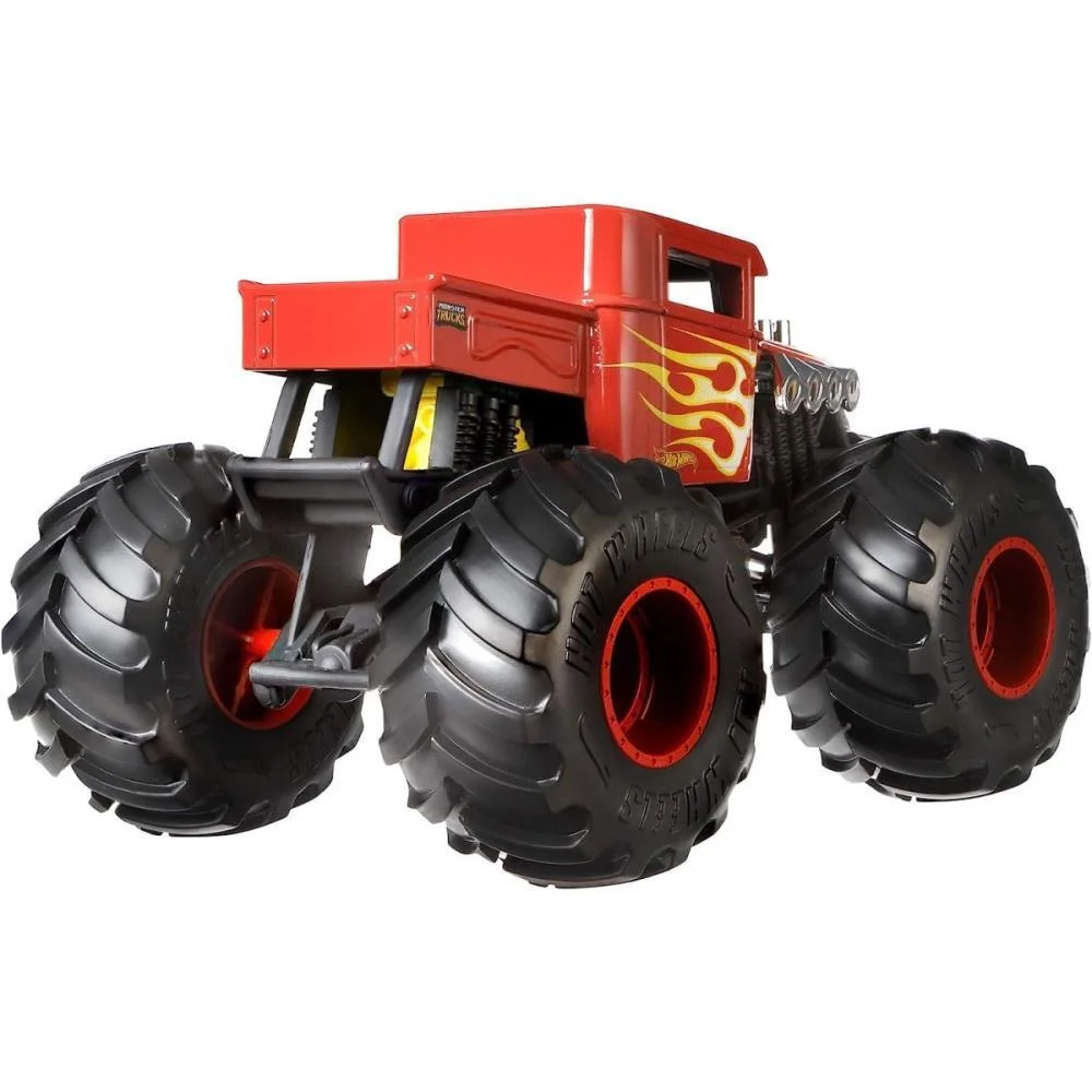 HOT WHEELS MONSTER TRUCKS VEÍCULO ESCALA 1:24 (S) MATTEL (UNIDADE) - imagem 4