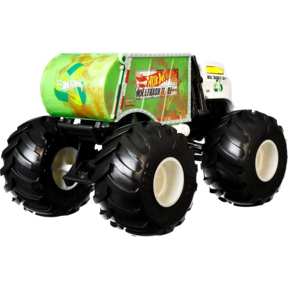 HOT WHEELS MONSTER TRUCKS VEÍCULO ESCALA 1:24 (S) MATTEL (UNIDADE) - imagem 9