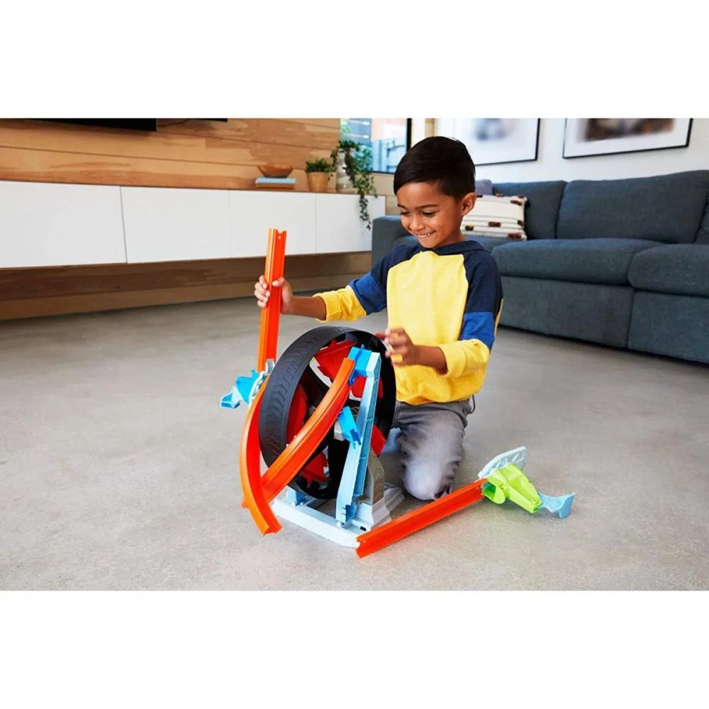 HOT WHEELS PISTA ACTION COMPETIÇÃO GIRATÓRIA MATTEL (UNIDADE) - imagem 4