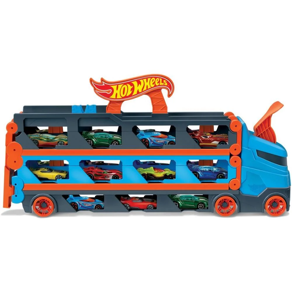 HOT WHEELS PISTA CITY REBOQUE PISTA DE CORRIDA MATTEL (UNIDADE) - imagem 5