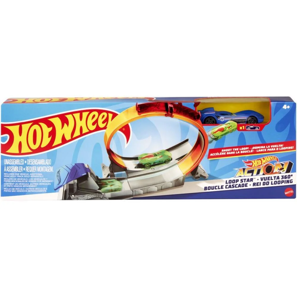 HOT WHEELS PISTA ACTION PISTA DE ACROBACIA (S) MATTEL (UNIDADE) - imagem 11