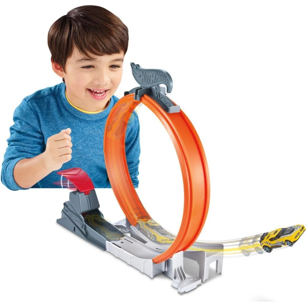 HOT WHEELS PISTA ACTION PISTA DE ACROBACIA (S) MATTEL (UNIDADE) - imagem 8