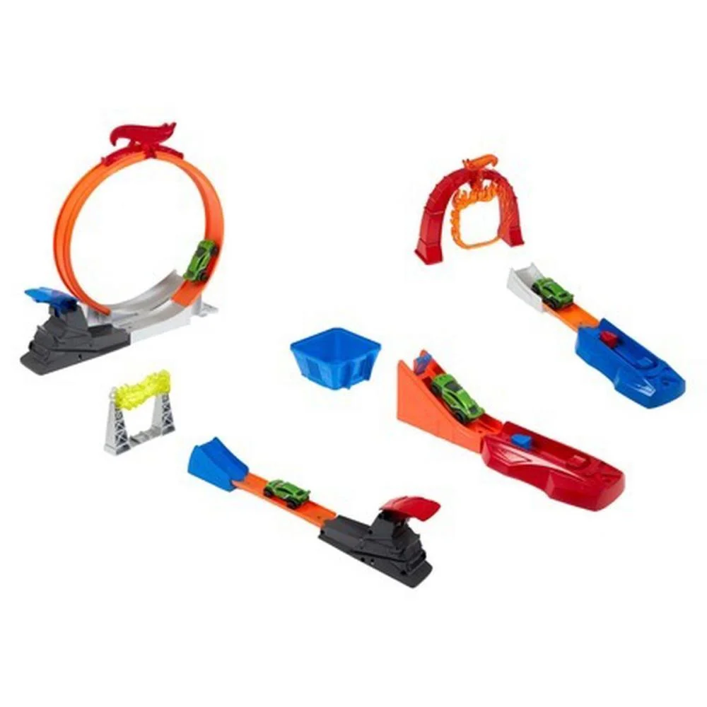 HOT WHEELS PISTA ACTION PISTA DE ACROBACIA (S) MATTEL (UNIDADE) - imagem 9