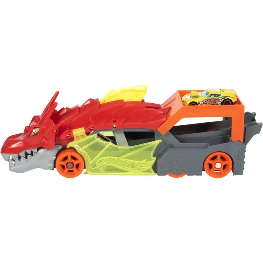 HOT WHEELS PISTA CITY REBOQUE DE DRAGÃO MATTEL (UNIDADE) - imagem 4